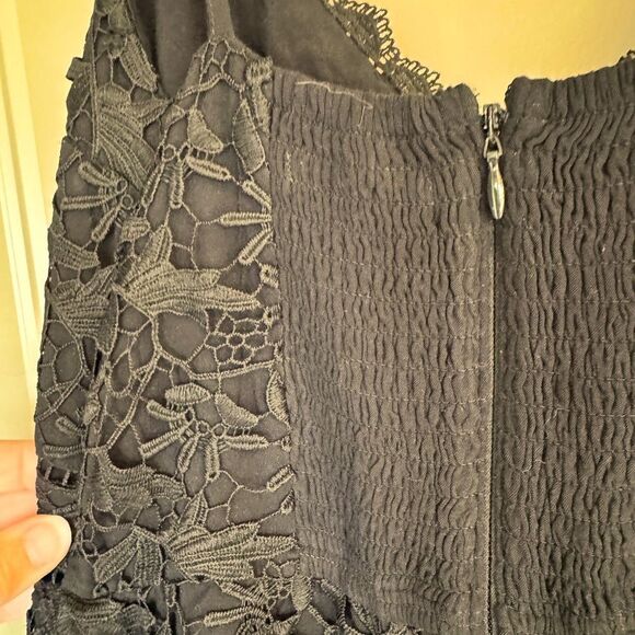 Abercrombie & Fitch elegant Black Lace Dress minidress, size XSP. - Picture 4 of 4